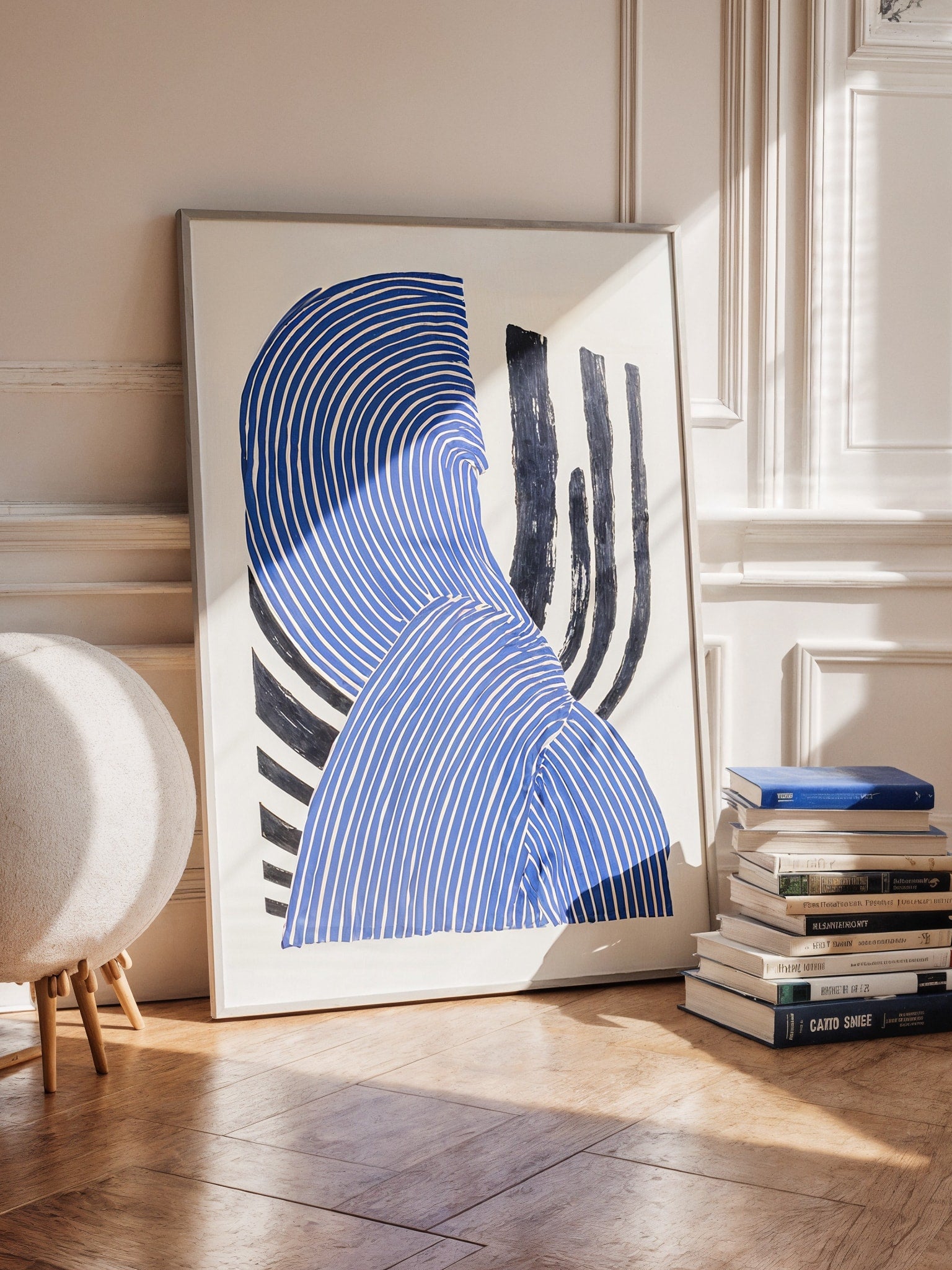 Blue Wave Lines