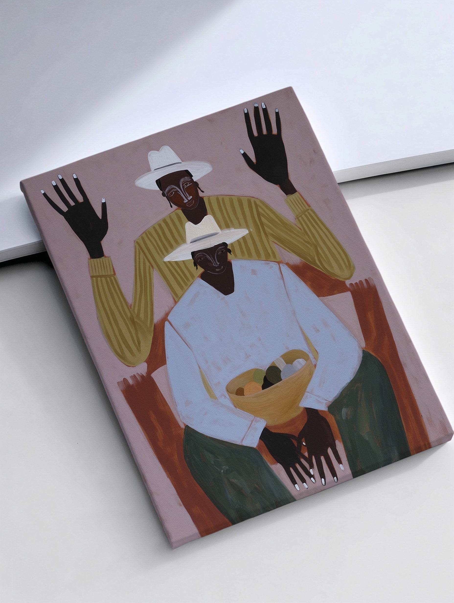 Seated Figures Artwork