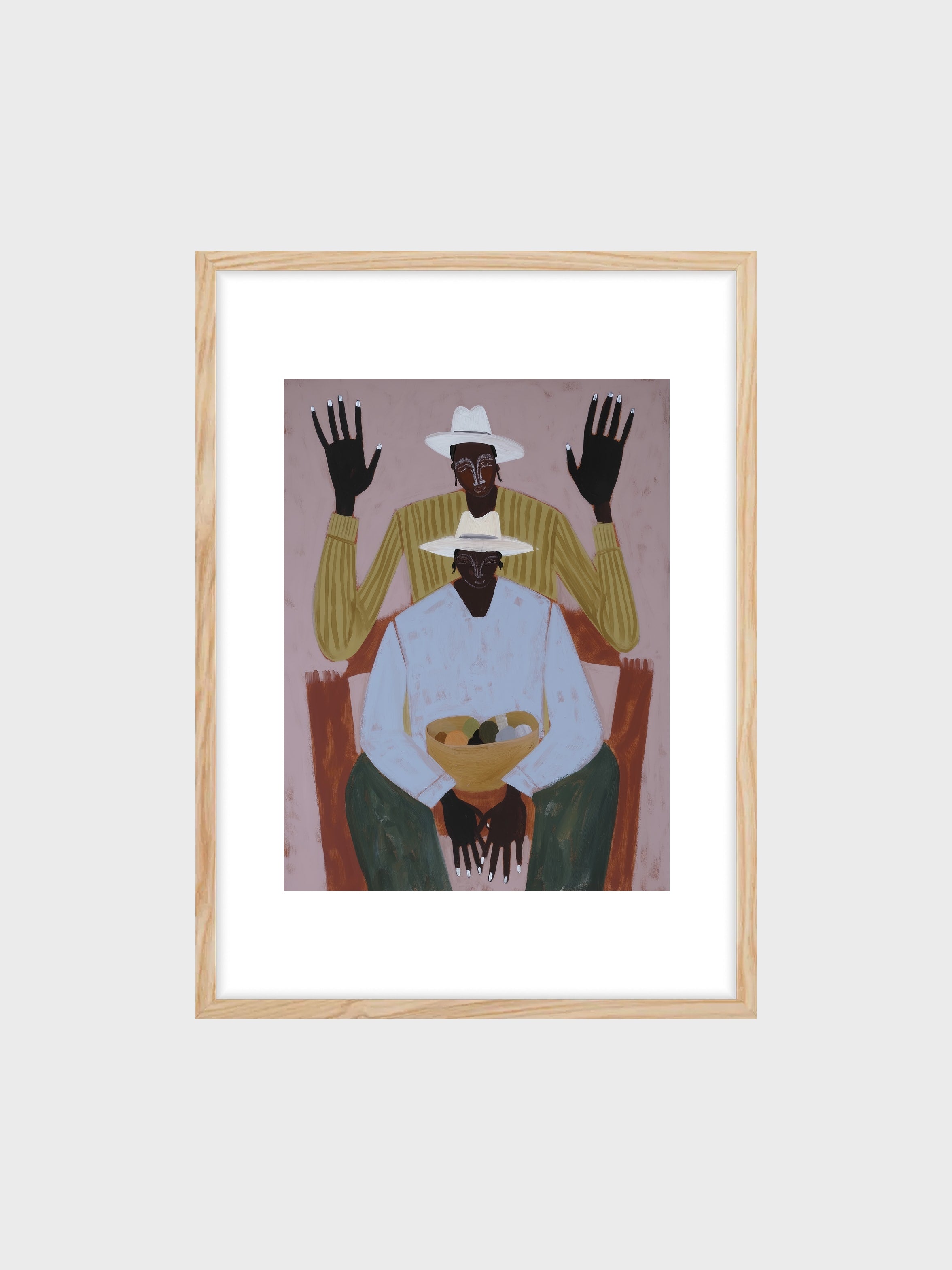 Seated Figures Artwork