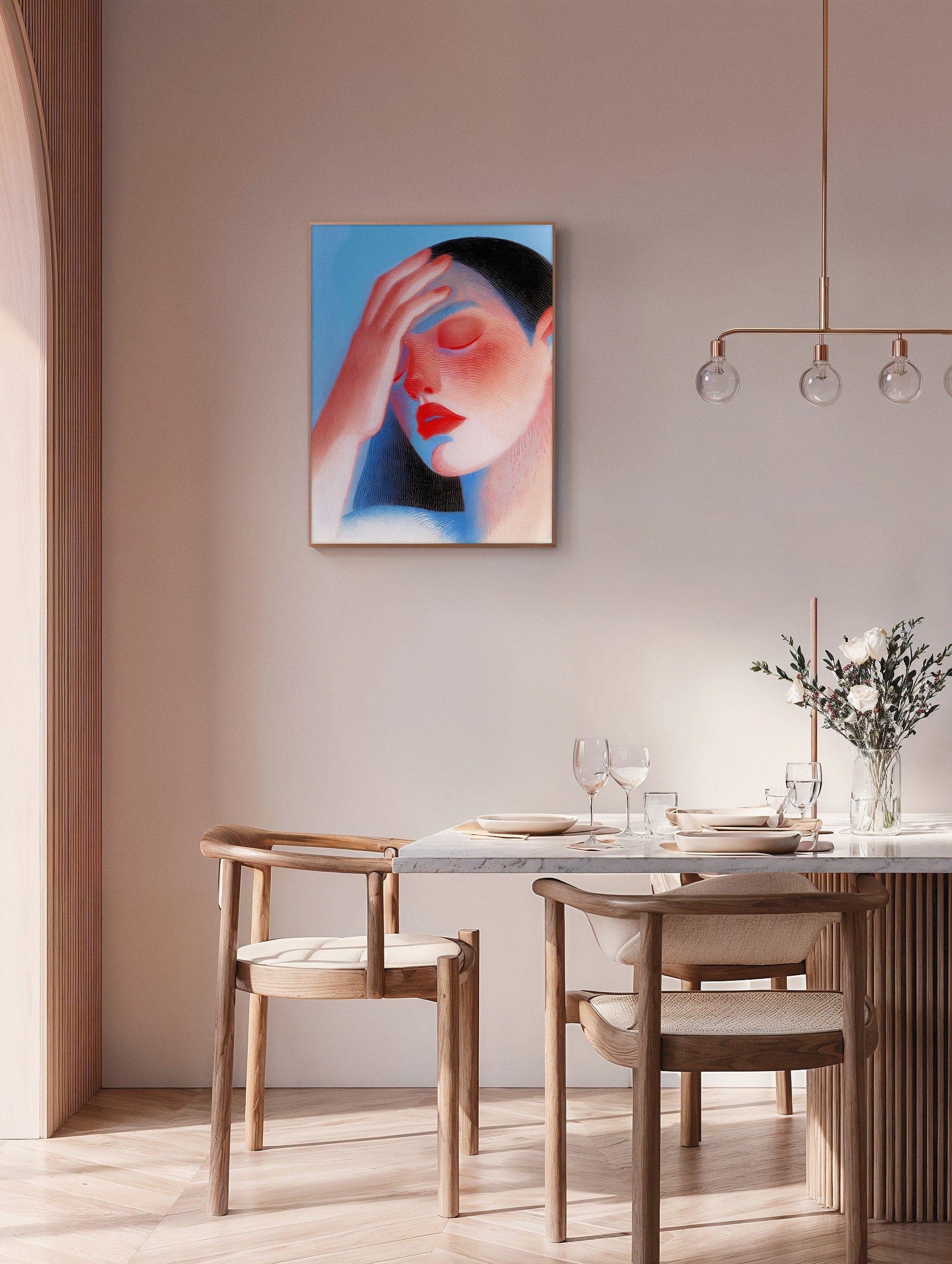 Portrait in Pastels