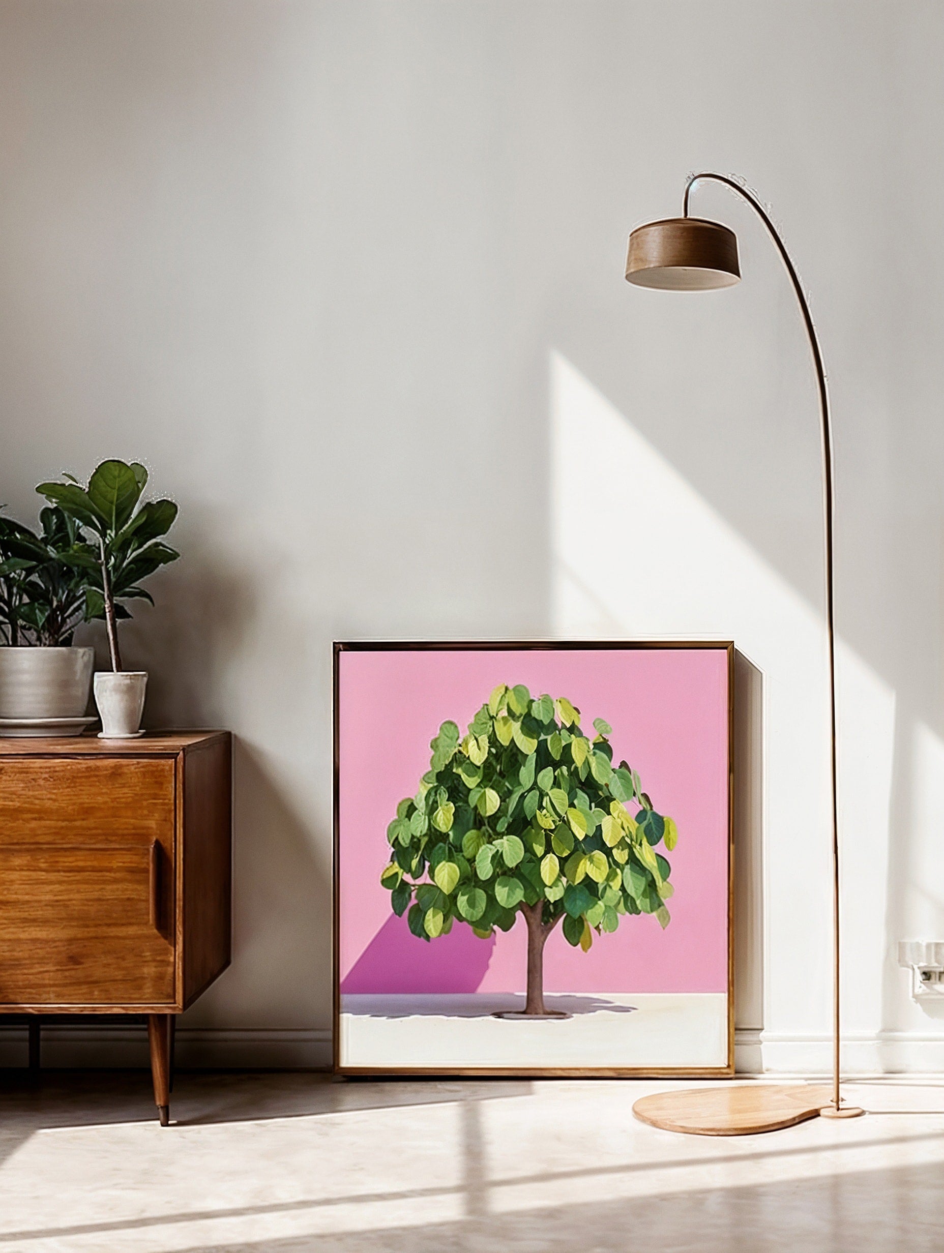 Tree on Pink