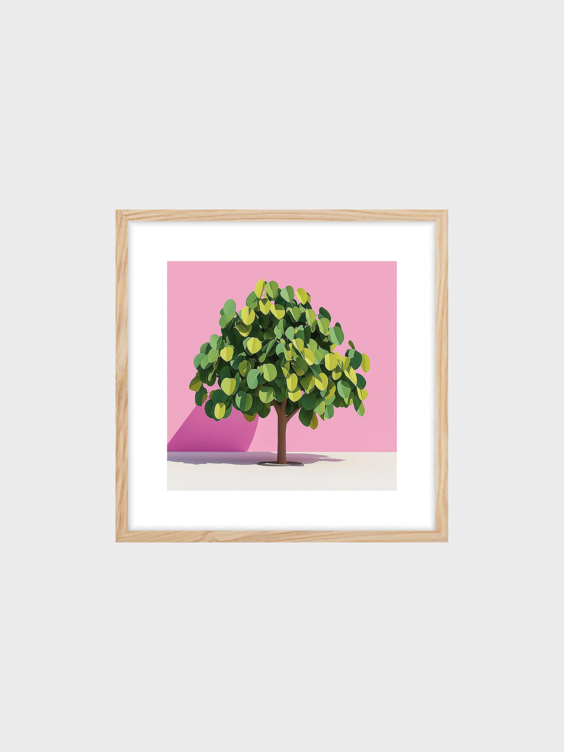 Tree on Pink